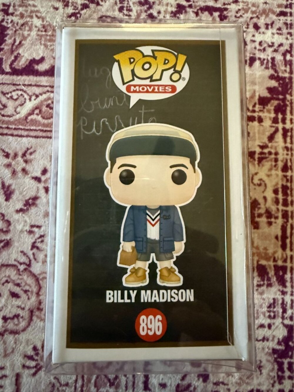 Funko Pop Billy Madison Target Exclusive #896 Vinyl Figure Protector Case New!!! - Picture 4 of 6